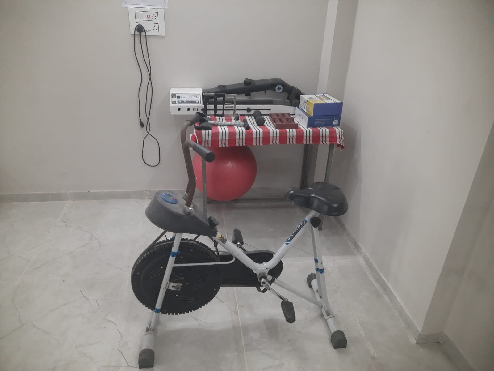 Patient receiving treatment