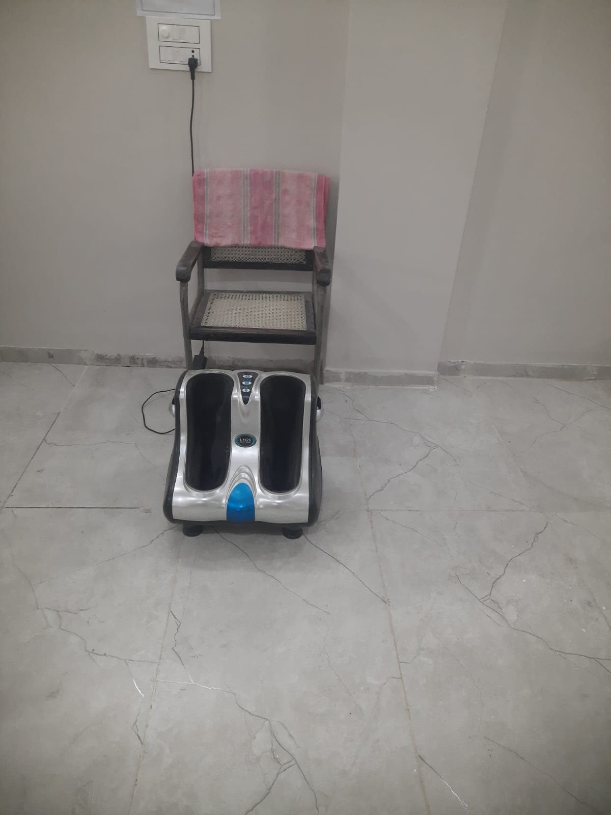 Patient receiving treatment